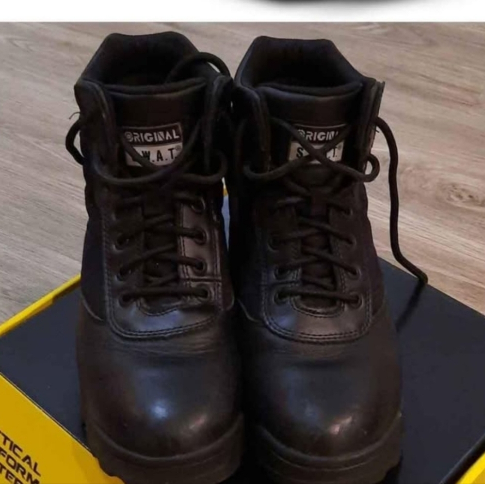 Original SWAT Black Tactical Boots